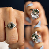 Anello MUSCHIO ZIRCONIA - L’agata muschiata