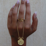 Collana Double-face Horus - il logo diventa un geroglifico