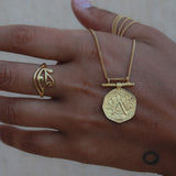 Collana Double-face Horus - il logo diventa un geroglifico