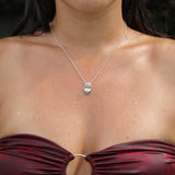 Collana Cuore Sacro Silver