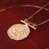 Collana Double-face Horus - il logo diventa un geroglifico