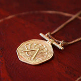 Collana Double-face Horus - il logo diventa un geroglifico