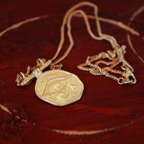 Collana Double-face Horus - il logo diventa un geroglifico