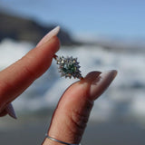 Anello MUSCHIO ZIRCONIA - L’agata muschiata