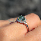 Anello MUSCHIO ZIRCONIA - L’agata muschiata