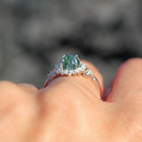 Anello MUSCHIO ZIRCONIA - L’agata muschiata