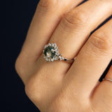 Anello MUSCHIO ZIRCONIA - L’agata muschiata
