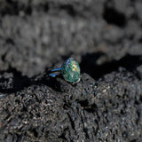 Anello MUSCHIO FOGLIE - questa pietra prende vita
