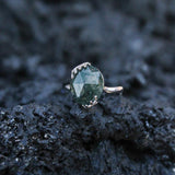 Anello MUSCHIO FOGLIE - questa pietra prende vita