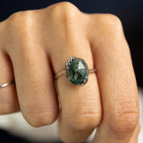 Anello MUSCHIO FOGLIE - questa pietra prende vita