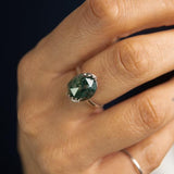 Anello MUSCHIO FOGLIE - questa pietra prende vita