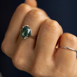 Anello MUSCHIO FOGLIE - questa pietra prende vita