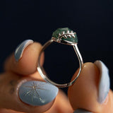 Anello MUSCHIO FOGLIE - questa pietra prende vita