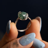 Anello MUSCHIO FOGLIE - questa pietra prende vita
