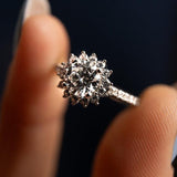 Parure VATNA - la moissanite brilla 20 volte più del diamante