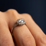 Parure VATNA - la moissanite brilla 20 volte più del diamante