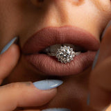 Parure VATNA - la moissanite brilla 20 volte più del diamante