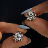 Parure VATNA - la moissanite brilla 20 volte più del diamante