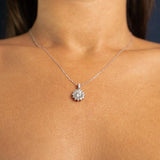 Parure VATNA - la moissanite brilla 20 volte più del diamante
