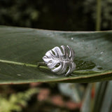 Anello Moonstera - se ami le piante tropicali