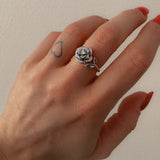 Anello Rose Platinum