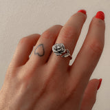 Anello Rose Platinum
