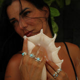 Anello Malè - Larimar