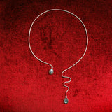 Parure Cleopatra - il potere del serpente e la magia della labradorite