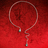 Choker Cleopatra - il potere del serpente e la magia della labradorite