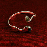 Parure Cleopatra - il potere del serpente e la magia della labradorite