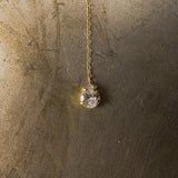 Collana Lariat Jumeirah - cravatta Argento 925 con zirconi