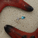 Anello Fesdu -  Topazio e stella marina