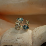 Anello Kauri -  Topazio e conchiglia
