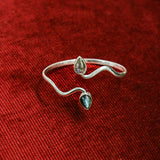 Parure Cleopatra - il potere del serpente e la magia della labradorite