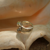 Anello Kandu - Topazio e zirconi