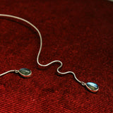 Choker Cleopatra - il potere del serpente e la magia della labradorite