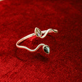 Parure Cleopatra - il potere del serpente e la magia della labradorite