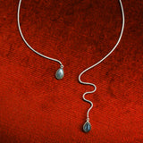 Parure Cleopatra - il potere del serpente e la magia della labradorite