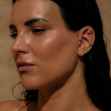Earcuff climber Jumeirah - Argento 925 e zirconi bianchi
