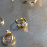 Anello multi fit Jumeirah - zircone e Argento 925