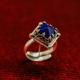 Anello Cheope - un frammento del blu del faraone