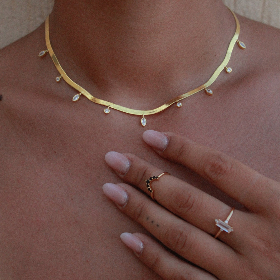 Anello mezzo dito Nefertiti