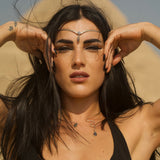 Parure Cleopatra - il potere del serpente e la magia della labradorite