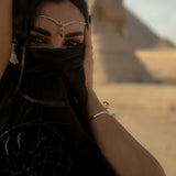 Parure Cleopatra - il potere del serpente e la magia della labradorite