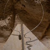 Parure Cleopatra - il potere del serpente e la magia della labradorite