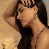 Parure Cleopatra - il potere del serpente e la magia della labradorite