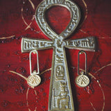 Orecchini Cartiglio - poesia incisa sull’Oro