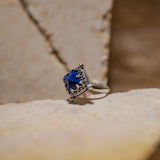 Anello Cheope - un frammento del blu del faraone