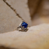 Anello Cheope - un frammento del blu del faraone