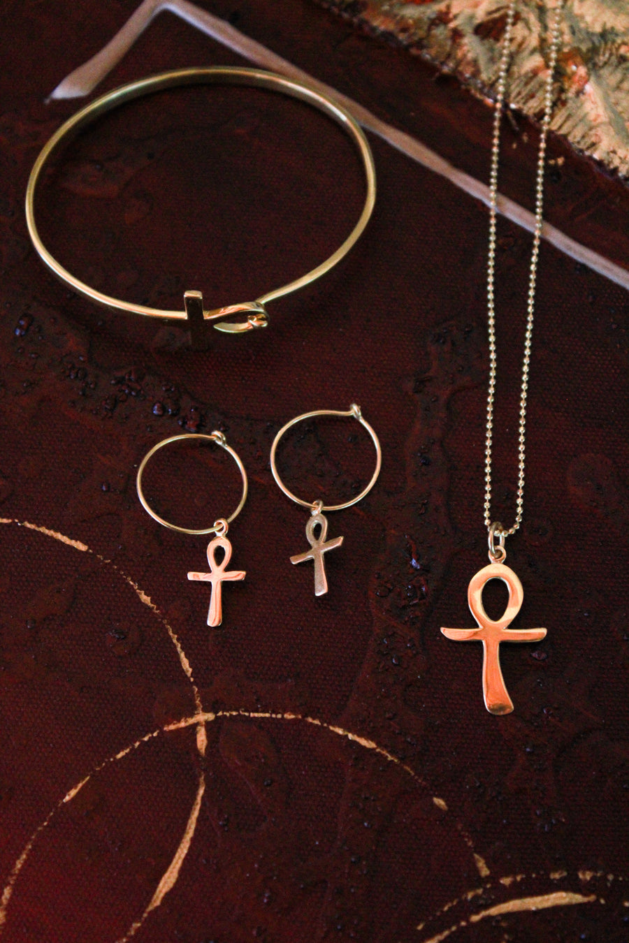 Orecchini Ankh